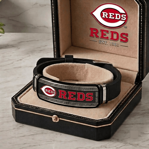 Cincinnati Reds MLB Personalized Bracelet
