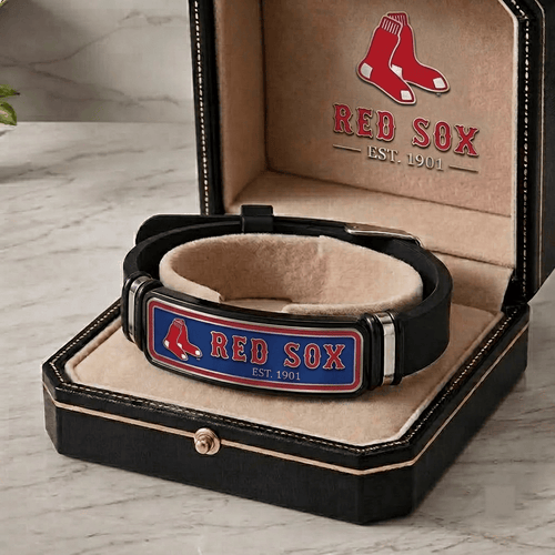 Boston Red Sox MLB Personalized Bracelet