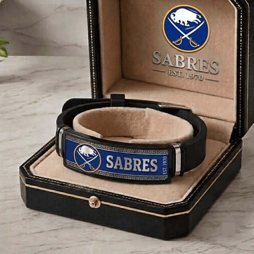 Buffalo Sabres NHL Personalized Bracelet