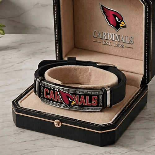 Arizona Cardinals NFL Personalized Bracelet