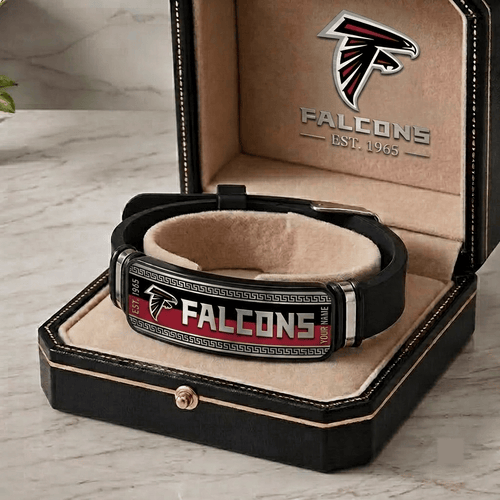 Atlanta Falcons NFL Personalized Bracelet