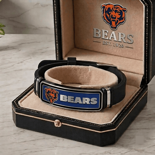 Chicago Bears NFL Personalized Bracelet