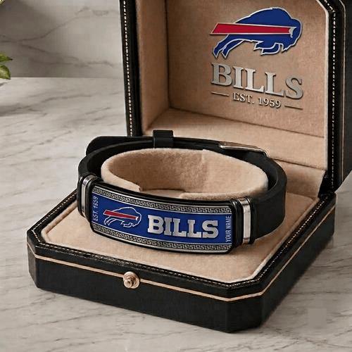 Buffalo Bills NFL Personalized Bracelet
