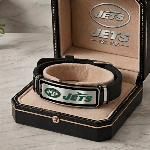 New York Jets NFL Personalized Bracelet