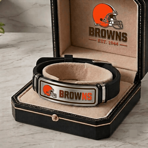 Cleveland Browns NFL Personalized Bracelet