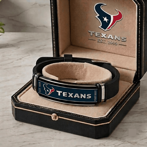 Houston Texans NFL Personalized Bracelet