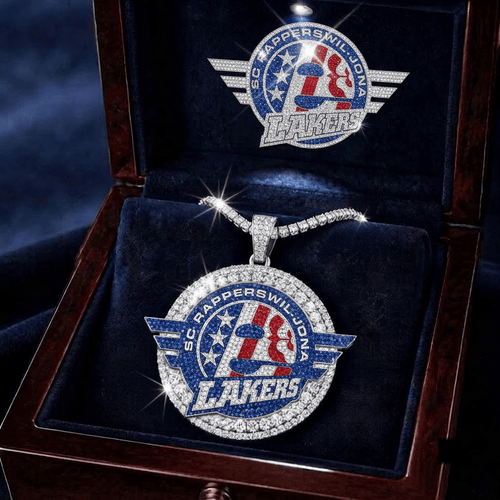 SC Rapperswil Jona Lakers NL New Cityline Circle Necklace Custom Any Name Gifts