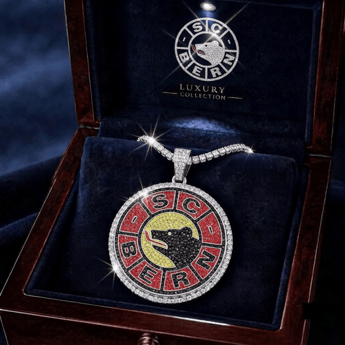SC Bern NL New Cityline Circle Necklace Custom Any Name Gifts