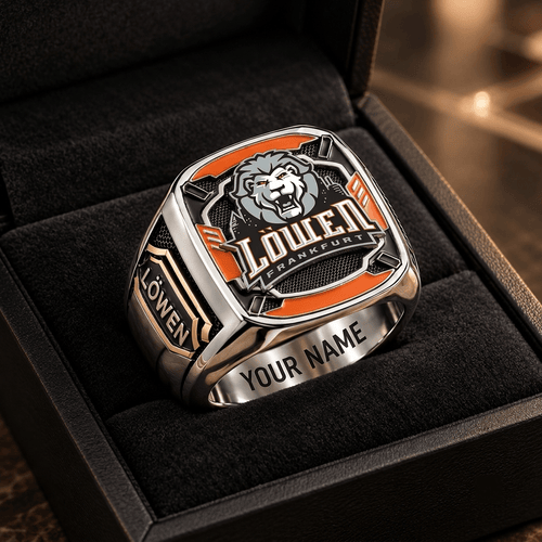 Löwen Frankfurt DEL Custom Fan Ring Print Style 3
