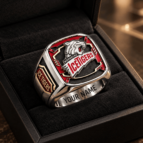 Nürnberg Ice Tigers DEL Custom Fan Ring Print Style 3