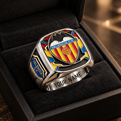 Valencia La Liga Custom Fan Ring Print Style 3