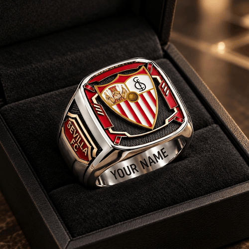 Sevilla La Liga Custom Fan Ring Print Style 3