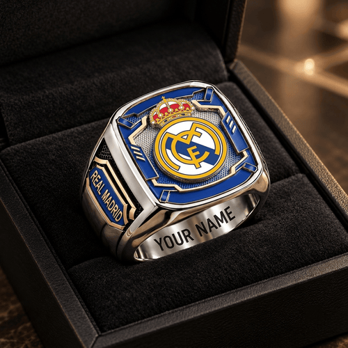 Real Madrid La Liga Custom Fan Ring Print Style 3
