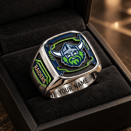 Canberra Raiders NRL Custom Fan Ring Print Style 3