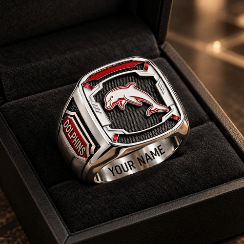 Dolphins NRL Custom Fan Ring Print Style 3