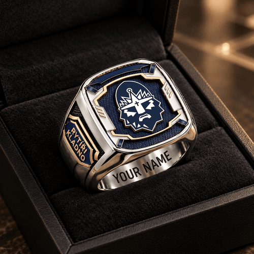 Rytíři Kladno Czech Extraliga Custom Fan Ring Print Style 3