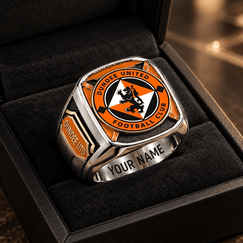Dundee United Scottish Premiership Custom Fan Ring Print Style 3