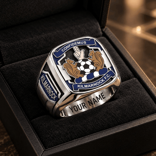 Kilmarnock Scottish Premiership Custom Fan Ring Print Style 3