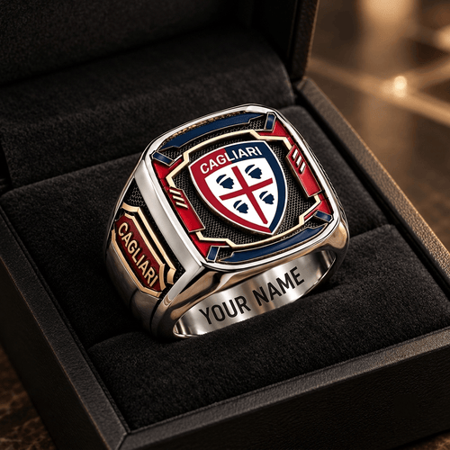 Cagliari SERIE A Custom Fan Ring Print Style 3