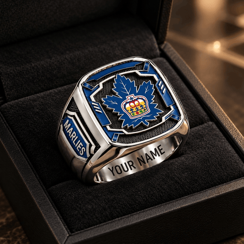 Toronto Marlies AHL Custom Fan Ring Print Style 3