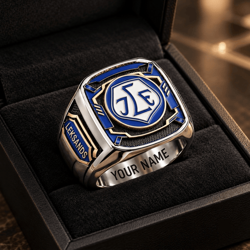 Leksands IF SHL Custom Fan Ring Print Style 3