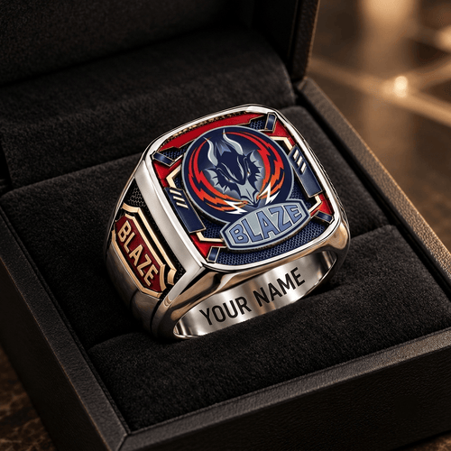 Coventry Blaze EIHL Custom Fan Ring Print Style 3