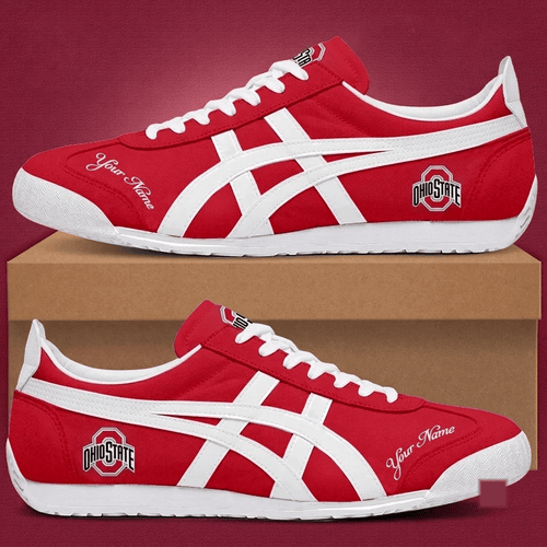 Ohio State Buckeyes NCAA Unisex Training Shoes Custom Name Gifts