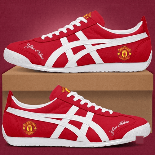 Manchester United EPL Unisex Training Shoes Custom Name Gifts