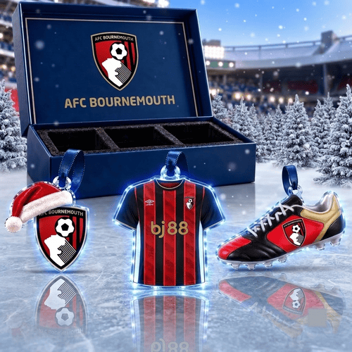 Bournemouth EPL Team Full Set 3 Acrylic Ornament