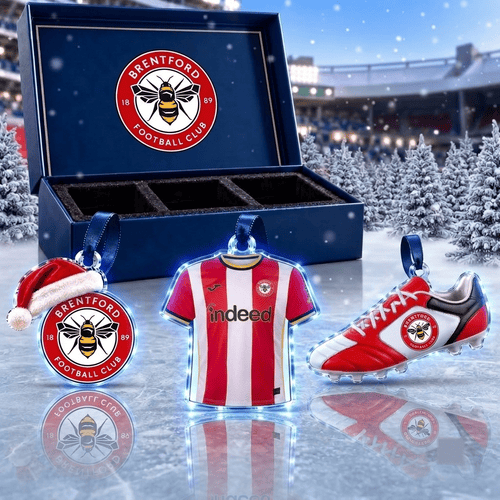 Brentford EPL Team Full Set 3 Acrylic Ornament