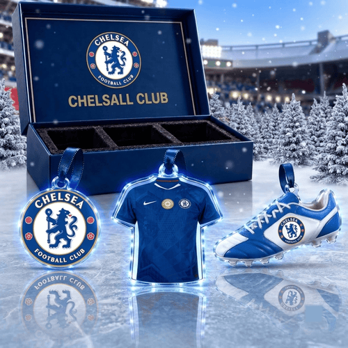 Chelsea EPL Team Full Set 3 Acrylic Ornament
