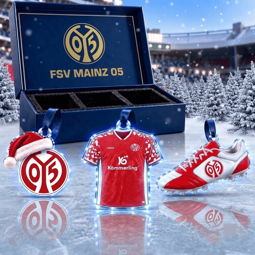 FSV Mainz 05 Budesliga Team Full Set 3 Acrylic Ornament