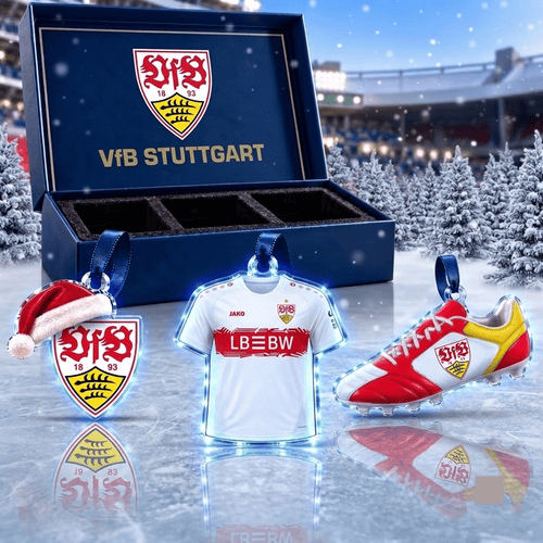 VfB Stuttgart Budesliga Team Full Set 3 Acrylic Ornament