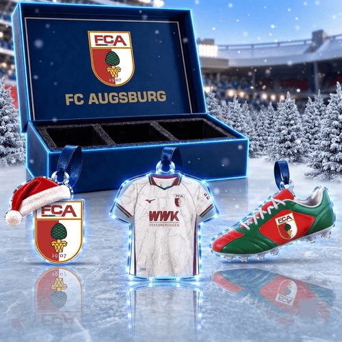 FC Augsburg Budesliga Team Full Set 3 Acrylic Ornament