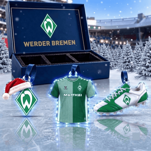 Werder Bremen Budesliga Team Full Set 3 Acrylic Ornament