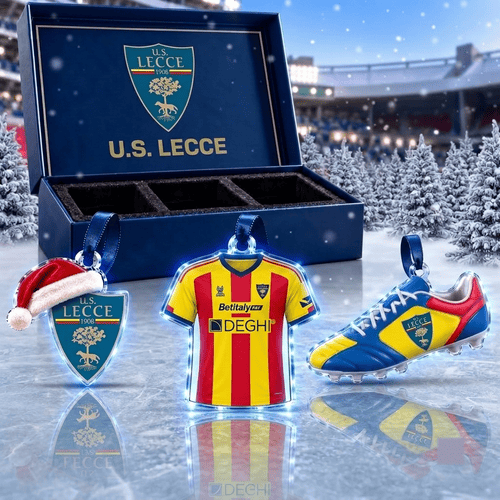 Lecce Serie A Team Full Set 3 Acrylic Ornament