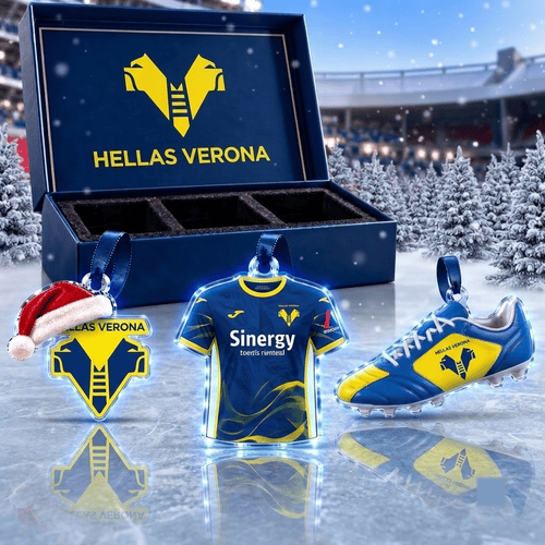 Hellas Verona Serie A Team Full Set 3 Acrylic Ornament