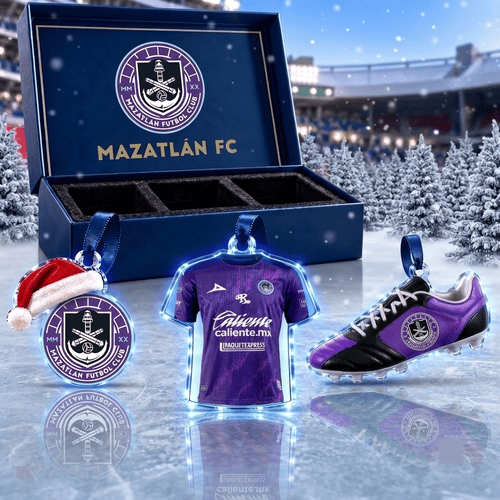 Mazatlán Liga MX Team Full Set 3 Acrylic Ornament
