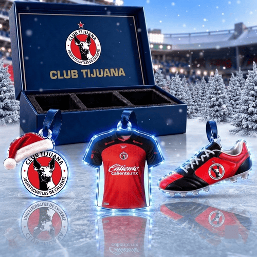 Tijuana Liga MX Team Full Set 3 Acrylic Ornament