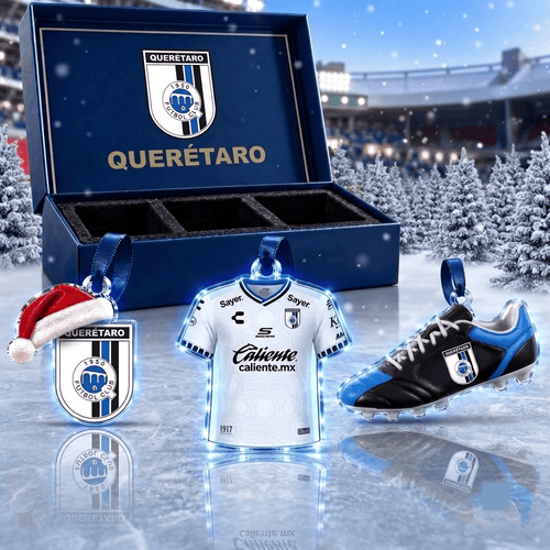Querétaro Liga MX Team Full Set 3 Acrylic Ornament