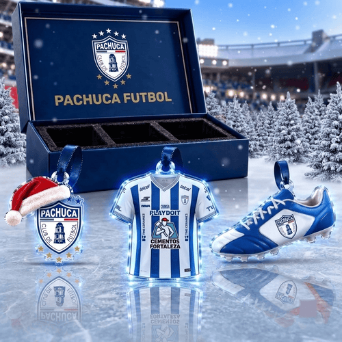 Pachuca Liga MX Team Full Set 3 Acrylic Ornament