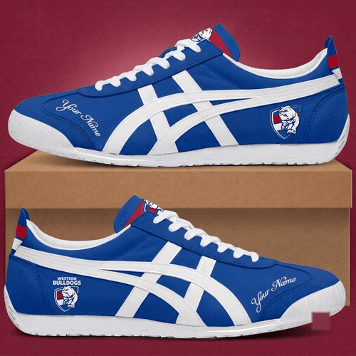 Western Bulldogs AFL Unisex Training Shoes Custom Name Gifts