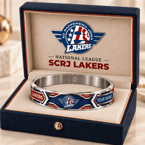 SC Rapperswil Jona Lakers NL Personalized Bracelet Style 2
