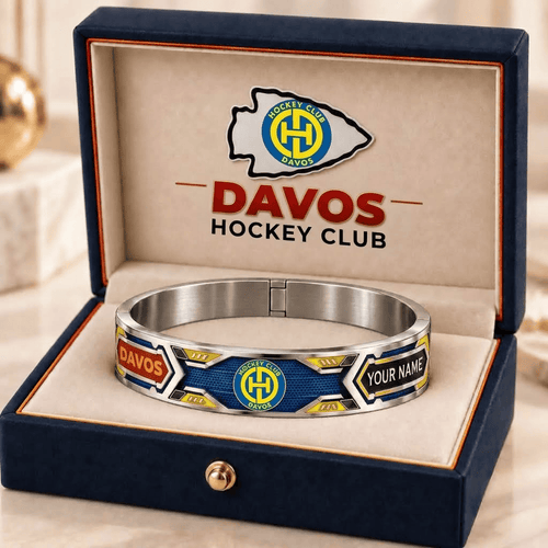 HC Davos NL Personalized Bracelet Style 2