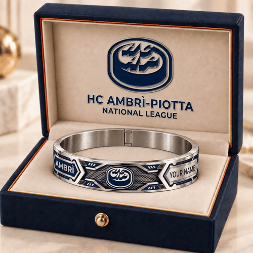HC Ambrì Piotta NL Personalized Bracelet Style 2