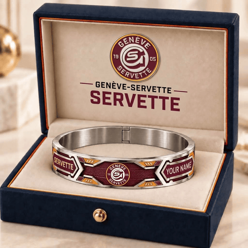 Genève Servette HC NL Personalized Bracelet Style 2