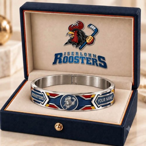 Iserlohn Roosters DEL Personalized Bracelet Style 2