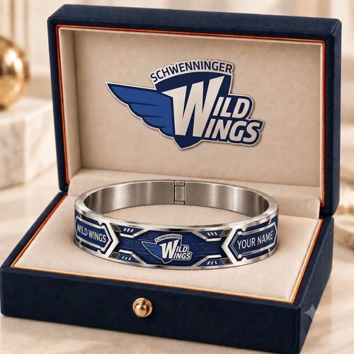 Schwenninger Wild Wings DEL Personalized Bracelet Style 2