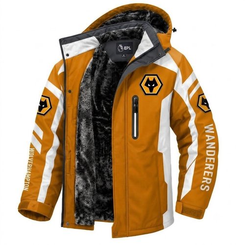 Wolverhampton Wanderers EPL Waterproof Winter Parka Jacket