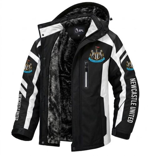 Newcastle United EPL Waterproof Winter Parka Jacket